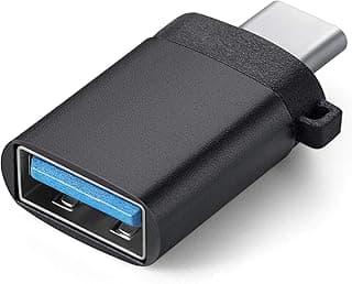 محول USB نوع سي الى ، OTG من C 3 موزع موصل شحن سريع متوافق مع ماك بوك برو جوجل كروم نينتندو سويتش والمزيد اجهزة بمنفذ اسود سكودي