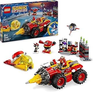 LEGO Sonic the Hedgehog Super Sonic vs. Egg Drillster, Video Game Gift for Kids, Adventure Set with Shadow and Dr. Eggman for Boys and Girls Ages 8+ 76999
