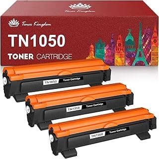 Toner Kingdom TN 1050 Toner Cartridges Compatible for Brother TN1050 Replacement for Brother DCP-1612W DCP-1610W HL-1210W HL-1110 HL-1112 HL-1212W DCP-1510 DCP-1512 MFC-1810 MFC-1910W (3 black)
