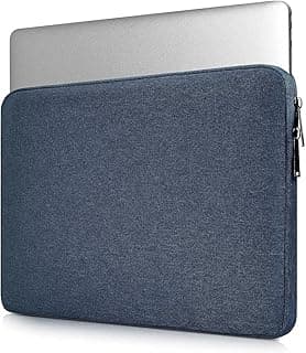 شنطة لابتوب 15.6 بوصة لاجهزة اتش بي 15.6/اتش بي Envy X360 15.6/اتش بي Pavilion 15.6/اتش بي Chromebook، ديل Inspiron 15 3000 5000، اسوس VivoBook Chromebook 15.6 (ازرق)