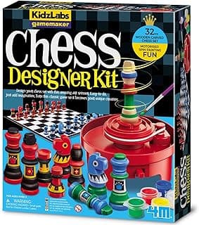 4M Motorised spin/chess designer kit
