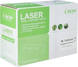 خرطوشة حبر متوافقة مع سامسونج 203E لطابعات Sl-M3820/4020/M3870/4070، أسود