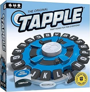 Wonka USAOPOLY TAPPLE® Word Game | Fast-Paced Family Board Game | Choose a Category & Race Against The Timer to be The Last Player | Learning Game Great for All Ages (1 Pack)