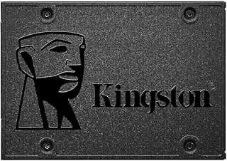 محرك أقراص SSD داخلي سعة 960 جيجابايت A400 ساتا 3 مقاس 2.5 بوصة من كينجستون Sa400S37 960G قرص صلب بديل لزيادة الاداء اسود