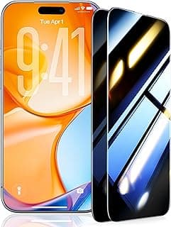Top 9H+ Privacy Glass for iPhone 14 Pro Max Privacy Screen Protector [Invisible Privacy Armor] Screen Protector 14 Pro Max Tempered [Full Coverage & Longest Durable] 14 ProMax, 2 Packs
