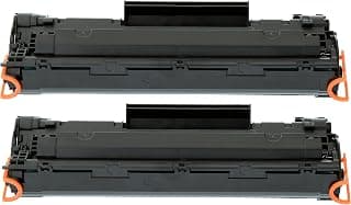 خرطوشة حبر بديلة من تونر اكسبرتي® متوافقة مع طابعات ليزر جيت برو M201dw M201n MFP M125nw M127fn M127fw M225dn M225dw M125a M127fp (1500 صفحة) CF283A - مجموعة من 2