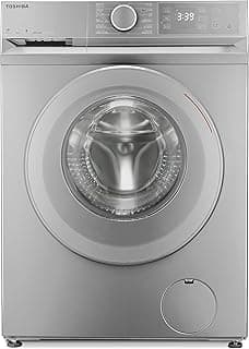 غسالة توشيبا أوتوماتيك TW-BL100A4EG(SS) - 9 كجم، فضي، واي فاي، بخار