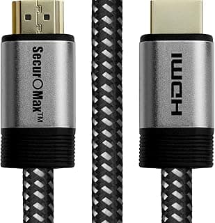 HDMI Cable (4K 60Hz, HDCP 2.2, HDR, 18Gbps) with Braided Cord, 6 Feet