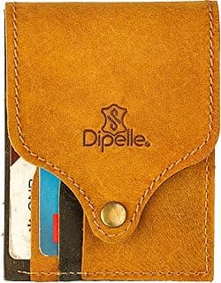 Handmade Real Leather Wallet for Men - Minimalist Design Large Capacity -Slim Front Pocket Wallet- Slim Case holds Money and Cards for Men & Women (Havan)