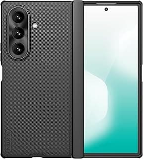 جراب مغناطيسي لـ Galaxy Z Fold 7 مع مكان للقلم، حماية للمفصلة، متوافق مع Magsafe، حماية شاشة مدمجة، مكان قلم قابل للفصل، جراب نحيف لسامسونج Galaxy Z Fold 7، أسود