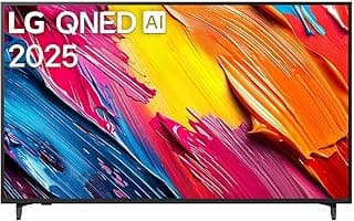 شاشة 55 بوصة QNED ذكية 4K مع ريموت ماجيك HDR10 ونظام webOS25 (موديل 2025)