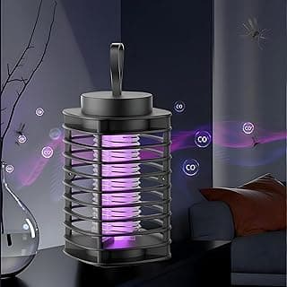 صاعق الحشرات الكهربائي مع ضوء الأشعة فوق البنفسجية ومنفذ USB، مناسب لغرفة المعيشة والمطبخ وغرفة النوم, متوفر فى 🎁 الاسراء