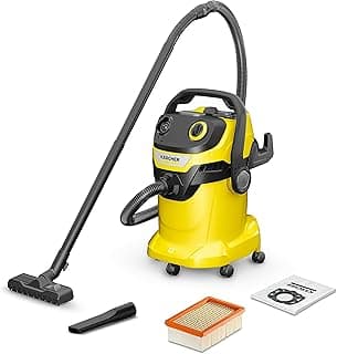 Wet/Dry vacuum cleaner WD 5 V-25/5/22, blowing function, power: 1100 W, plastic tank: 25 l, suction hose: 2.2 m, including flat filter, floor and crevice nozzle