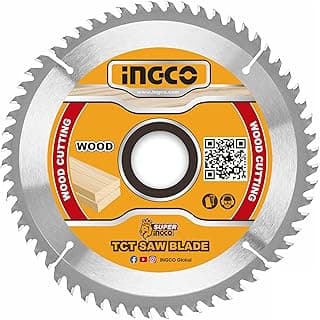 Ingco TSB118513 Industrial TCT Saw Blade, 185 mm Diameter