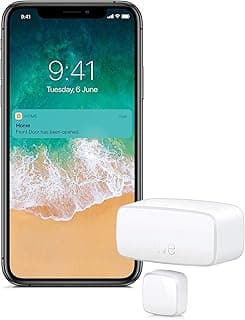 Door & Window - Apple HomeKit Smart Home Wireless Contact Sensor for Windows & Doors, Automatically Trigger Accessories & Scenes, App Notifications