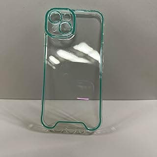 Glow in The Dark Clear Phone Case Designed for iPhone 13, Shockproof Transparent Bumper Cover Case for iPhone 13 6.1 Inch, Luminous Blue