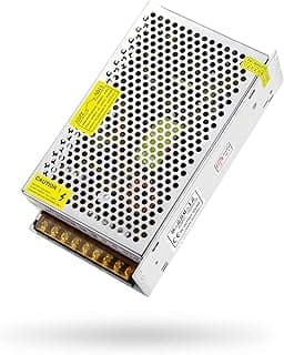 SHNITPWR 12V Power Supply 20A 240W AC DC Adapter, 110V / 220V AC to DC 12 Volt 20 Amp Switching Power Converter Transformer LED Driver for LED Light Strip 3D Printer CCTV Security System LCD Monitor