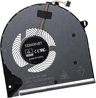 CPU Cooling Fan L52034-001 Replacement for HP 15-DW 15s-DY 15s-DU 250 255 256 G8 G9 15-DW0083WM 15s-DY0000TU