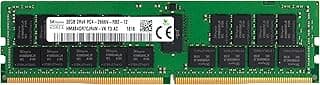 ذاكرة DDR4 بتقنية RDIMM تدعم تصحيح الأخطاء بسعة 32 جيجابايت سرعة ناقل 2666 ميجاهرتز ثنائية الرتبة 2Rx4 من اس كيه هاينكس، موديل HMA84GR7CJR4N-VK