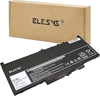 بطارية لأجهزة ديل لاتيتيود سلسلة E7270 وE7470، بديلة للموديلات MC34Y، 1W2Y2، 242WD، R1V85، PDNM2، WYWJ2، 451-BBSY، 451-BBSU، 451-BBSX، J6OJ5، بجهد 7.6 فولت وسعة 55 وات/ساعة من بليسس موديل J60J5