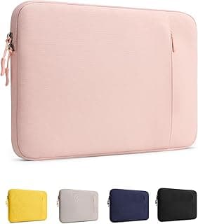 ProCase Laptop Sleeve for MacBook Neo 13 inch 2026 (Model A3404, A18 Pro), Protective Case with Soft Lining, Slim Travel Sleeve with Pocket for Accessories, Tailored for MacBook Neo 13” -Blush