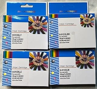 مجموعة حبر بديلة 912XL 4 الوان