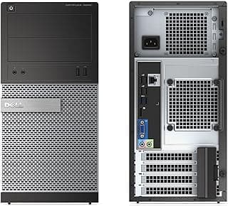 ديل كمبيوتر ميني تاور GX3020 من اوبتيبليكس (انتل -CI5-4570-3.2GHZ/6MB كاش - 500GB-4GB)
