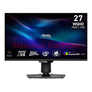 شاشة ام اس اي MAG 274QPF X30MV - مقاس 27 بوصة Rapid VA - دقة 2K - سرعة 0.5 MS (G2G) - تردد 300Hz