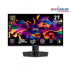 شاشة ام اس اي MAG 273QP QD-OLED X24 مقاس 27 بوصة - 2K - 240Hz - 0.03MS - HDR400