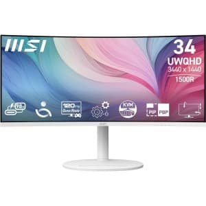 شاشة ام اس اي Modern MD342CQPW مقاس 34 بوصة - 2K-VA - 1MS - 120Hz - HDR