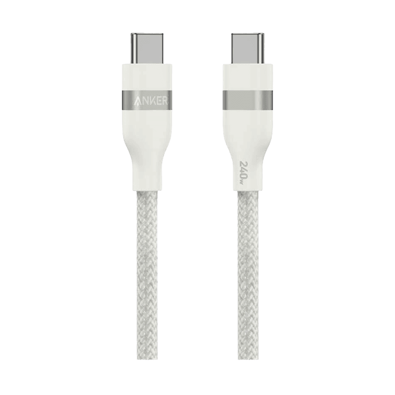 Anker A82E2H22 USB-C to USB-C 240W 6FT PD Fast Charging Cable G SN