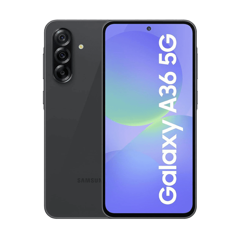 سامسونج Galaxy A36 يدعم 5G، لون Awesome Black، مساحة 256/8 جيجابايت