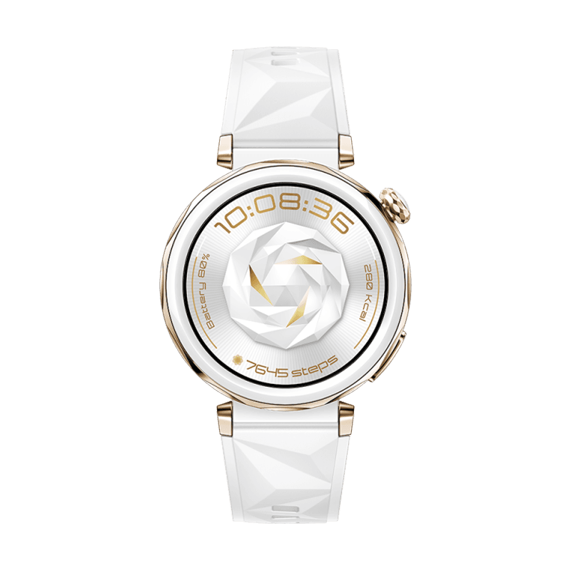 Huawei Watch GT 5 Pro 42MM JNA-B29 White Fluoroelastomer Strap G