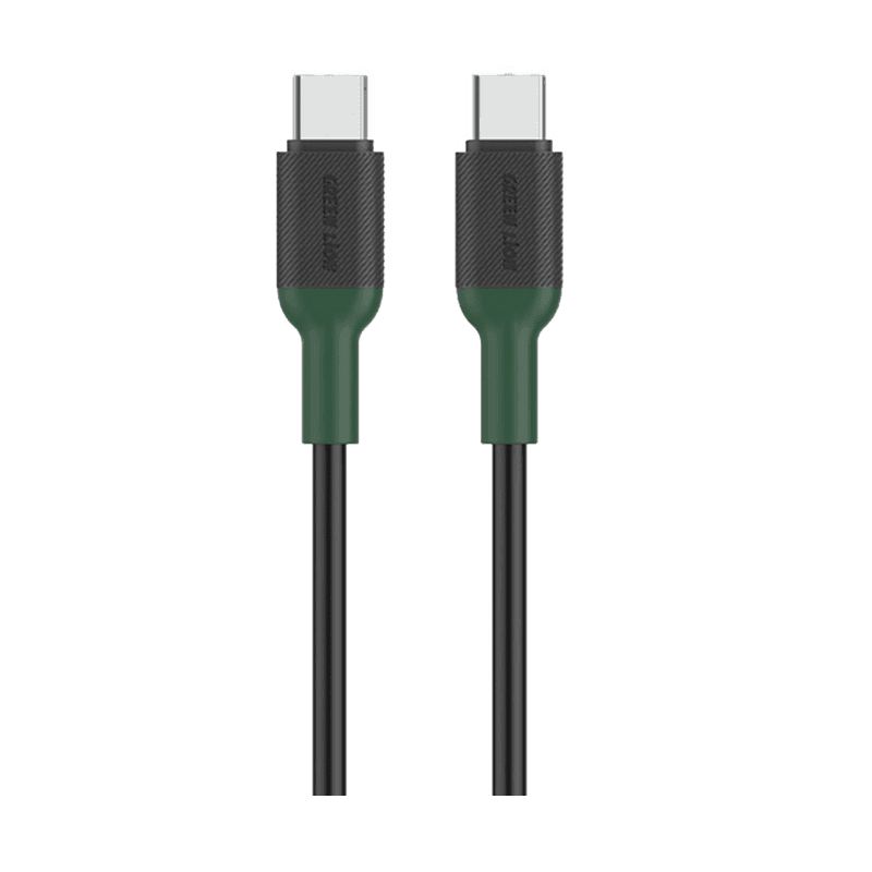 كابل Green Lion من USB-C إلى USB-C طول 1 متر بقدرة 60 وات