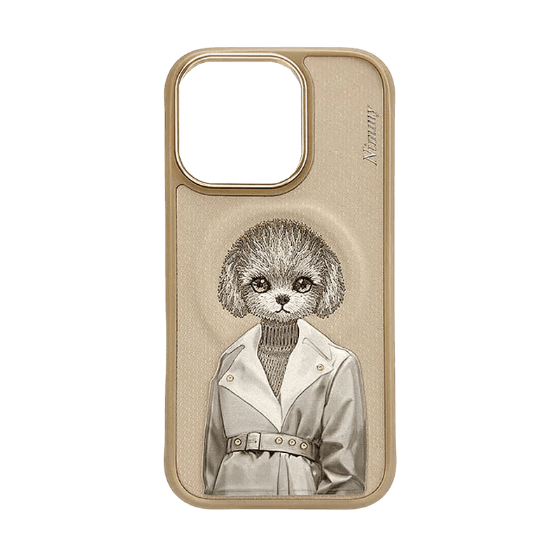 Nimmy case with design shapes color for iPhone 16 Pro Max