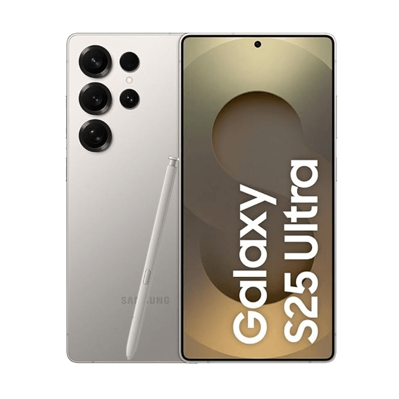 سامسونج Galaxy S25 Ultra مساحة 256/12 جيجابايت - تيتانيوم رمادي