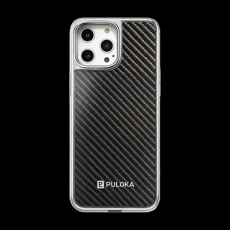جراب PULOKA كربون معدني لهاتف IP 14