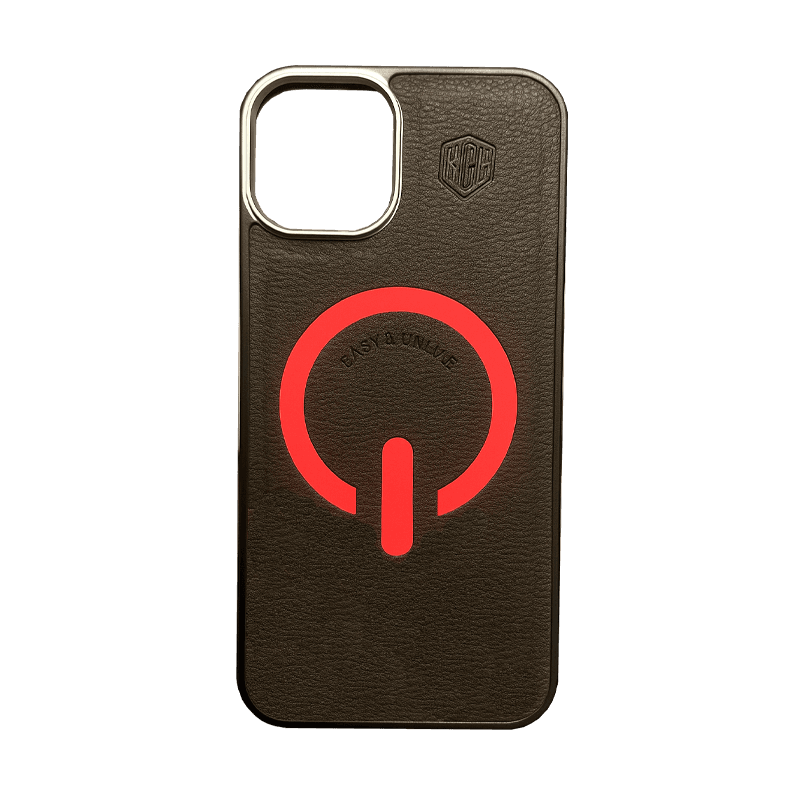Premium protection leather case iPhone 15 Pro