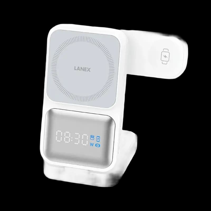 LANEX Digital 3IN1 Wireless Charger 15W (LW16)