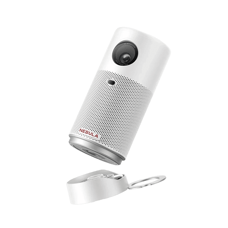 بروجيكتور انكر Nebula Capsule Air 2 - أسود/أبيض (D4112221)