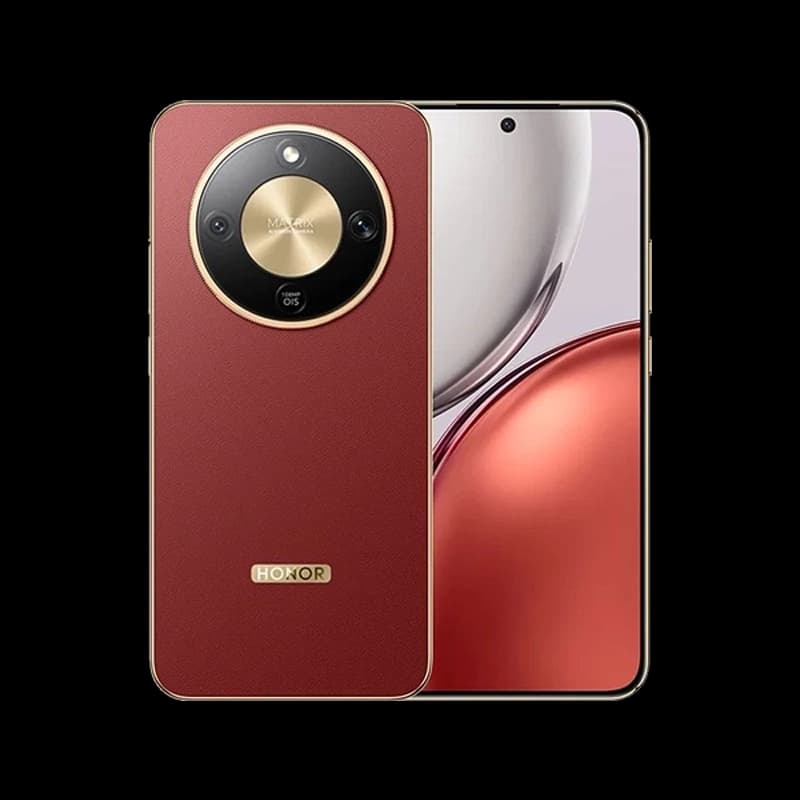 موبايل هونر x9d يدعم 5G، رام 12 جيجابايت/256 جيجابايت لون بني محمر