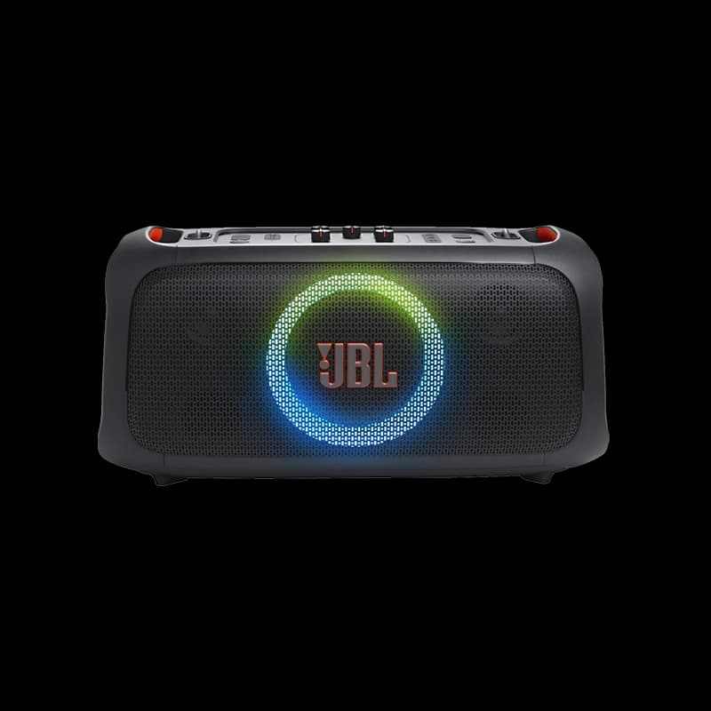 سماعة JBL PartyBox On-The-Go Essential مع 2 ميكروفون لاسلكي