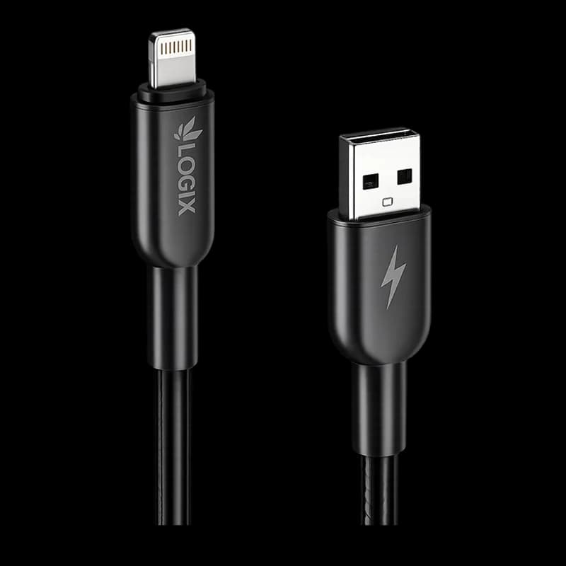 Logix Cable Usb A- Lightning 35w-120Cm(Lgcb08)