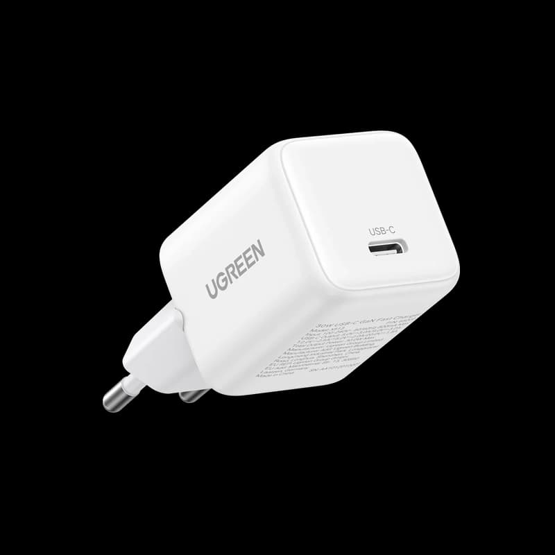 UGREEN Charger 30W Usb-C Gan EU White (X513)