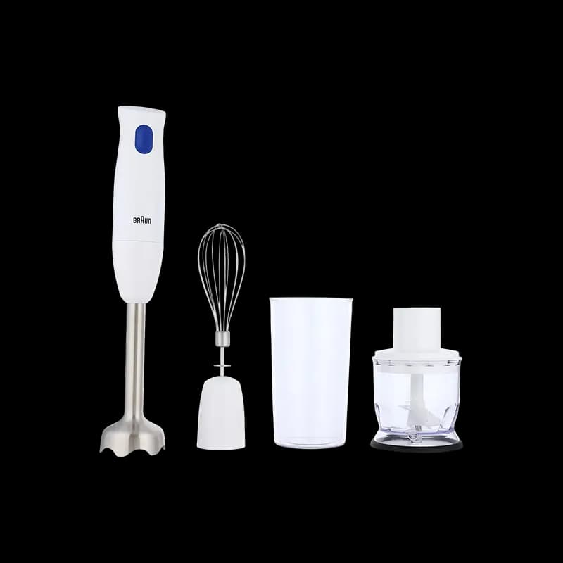 Braun Hand Blender MultiQuick1 Minipimer1 450W 3 in 1 (MQ10.202M) G