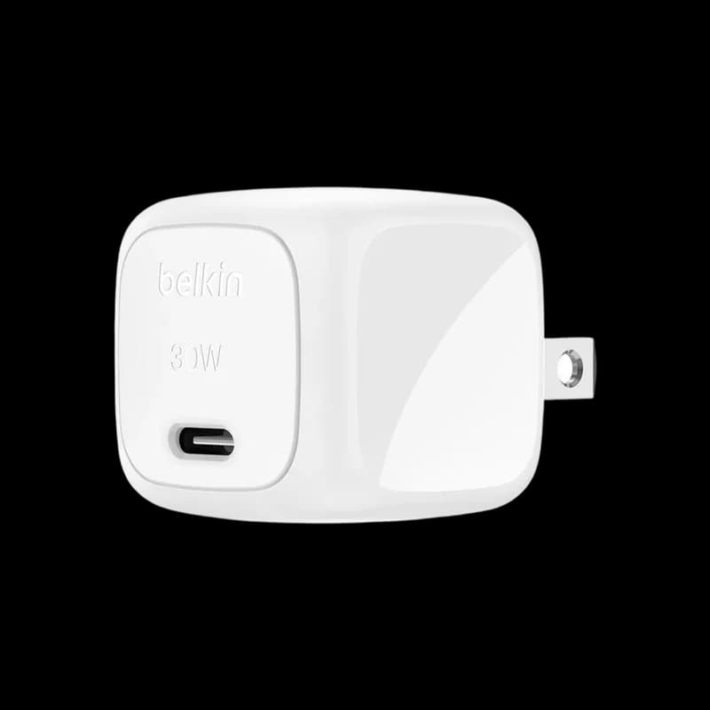 شاحن بيلكن 30 وات II بمنفذ USB-C مع كابل USB-C إلى USB-C