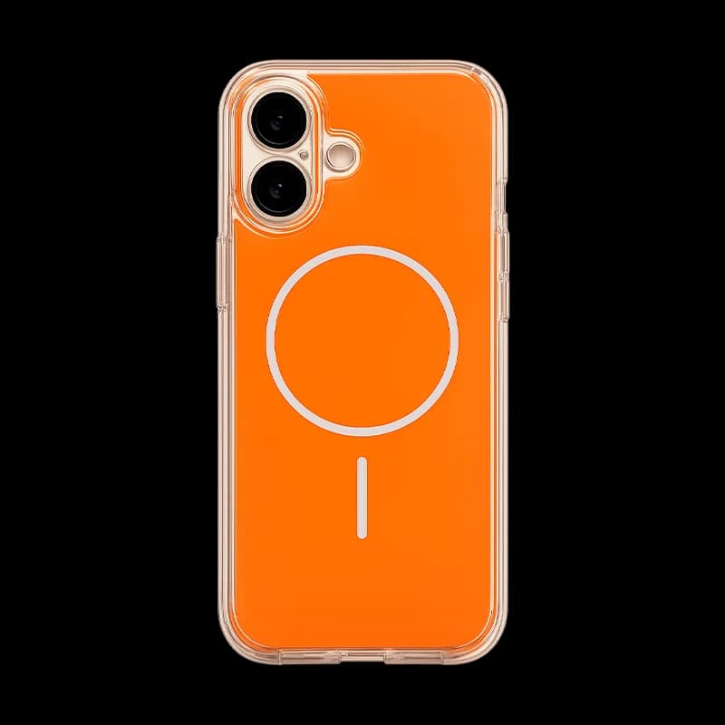 Compatible Cover iP 17 Magsafe Orange