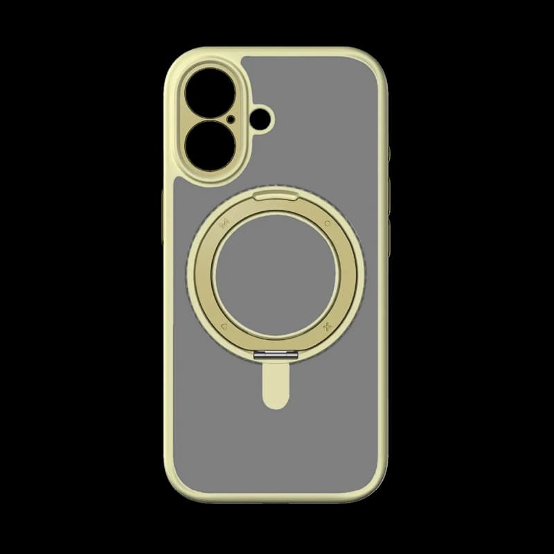 Momax Cover Air Magnetic iP 17 Yellow