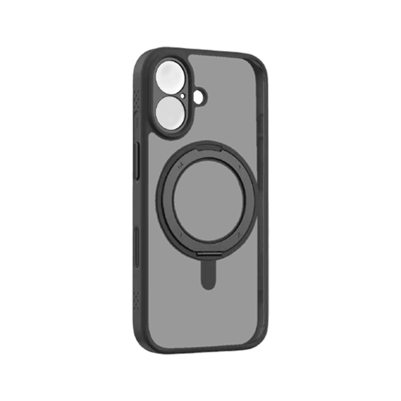 Momax Cover Roller Magnetic Ring iP 17 Black