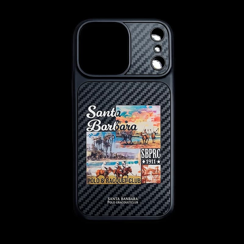 Polo Cover iP 17 Promax Carbon Black-Plc